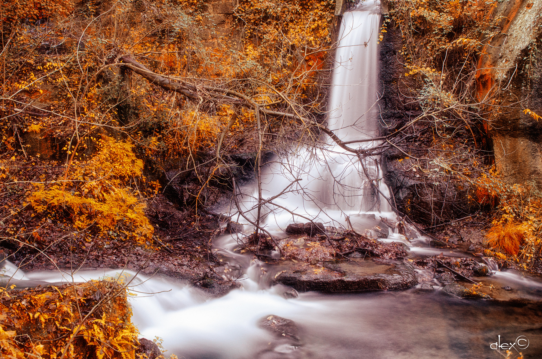 Nikon D5100 sample photo. Wild waterfall photography