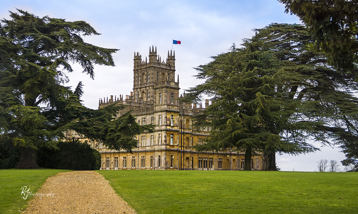 Sony SLT-A77 + Tamron SP 24-70mm F2.8 Di VC USD sample photo. Highclere castle photography