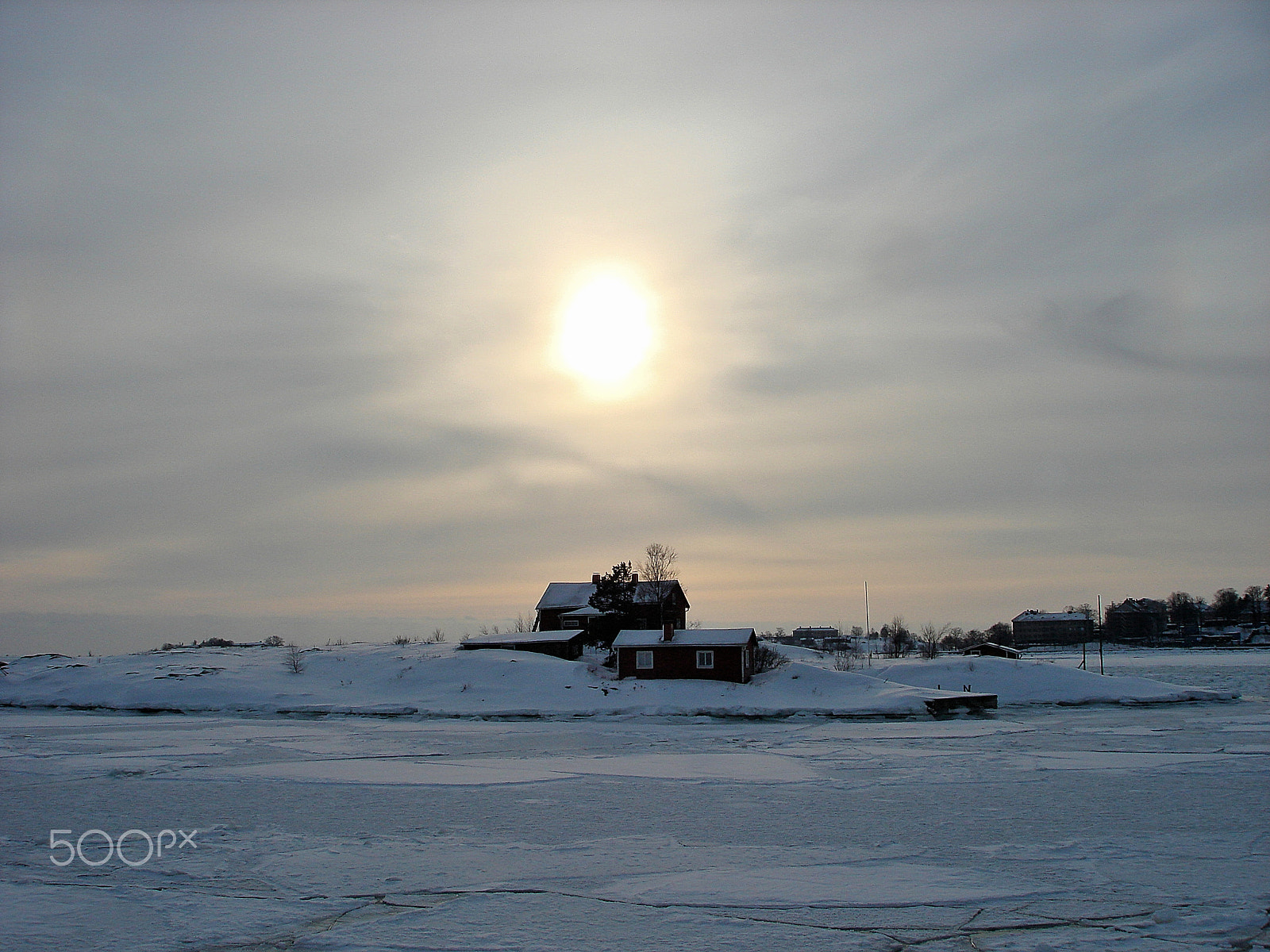 Sony DSC-W100 sample photo. Sunset on iceland photography