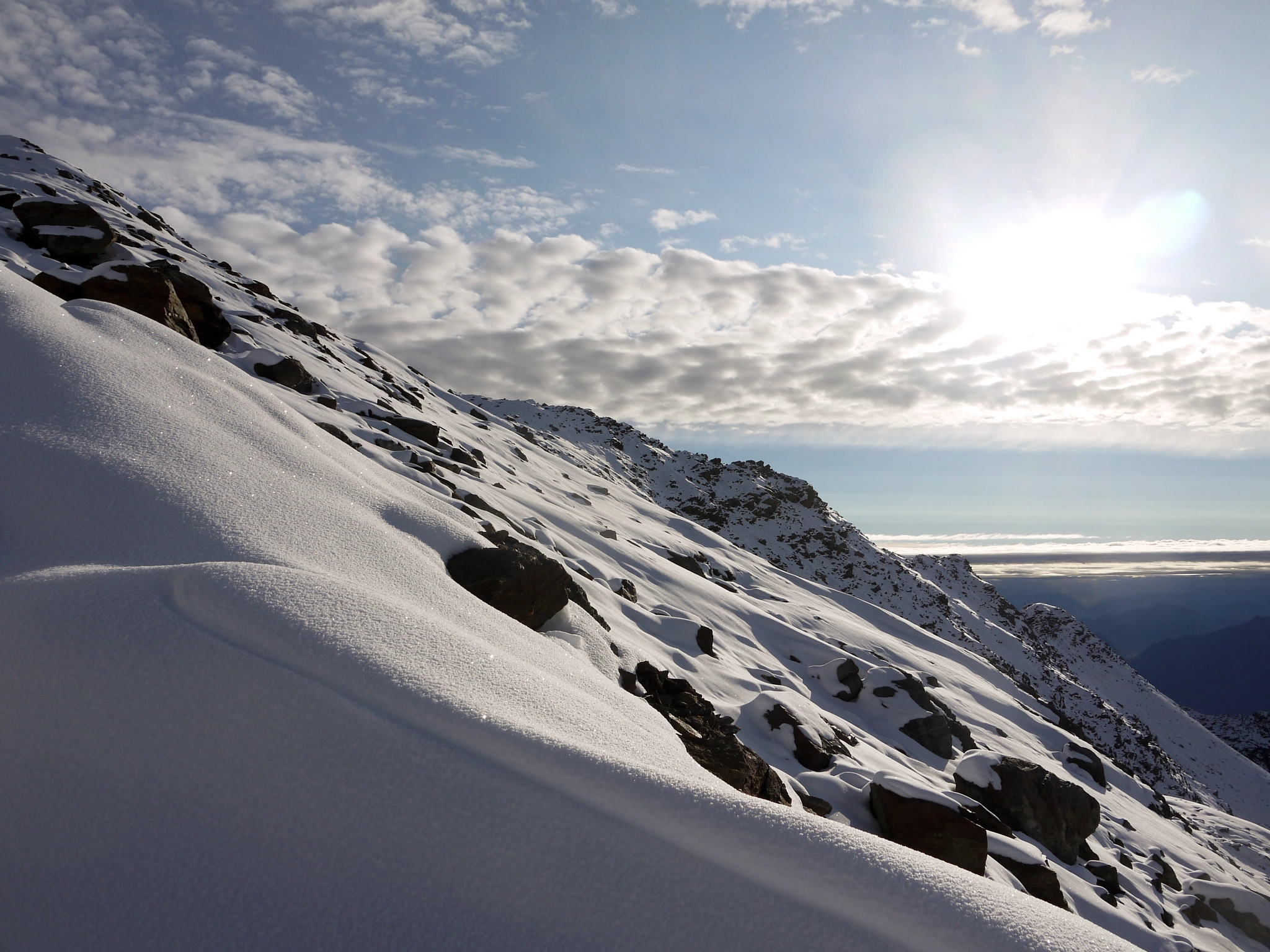 Panasonic Lumix DMC-G2 sample photo. Snow field photography