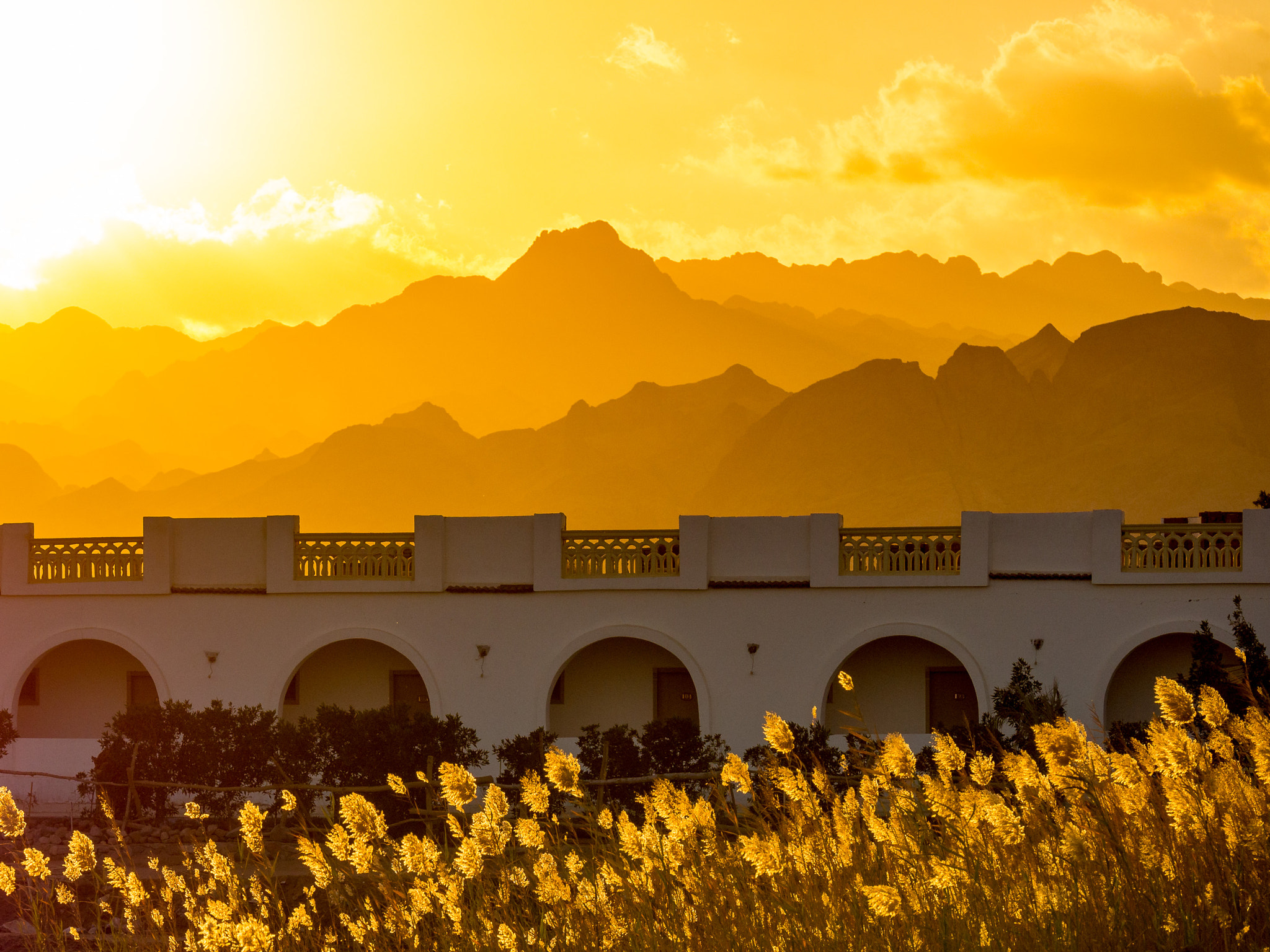 Panasonic Lumix G X Vario 35-100mm F2.8 OIS sample photo. Dahab nuclear sun photography