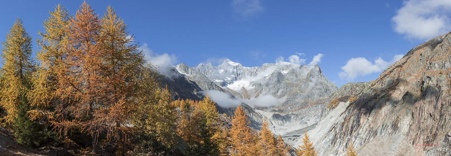 Canon EOS 7D Mark II + Sigma 24-105mm f/4 DG OS HSM | A sample photo. Panorama alpin photography