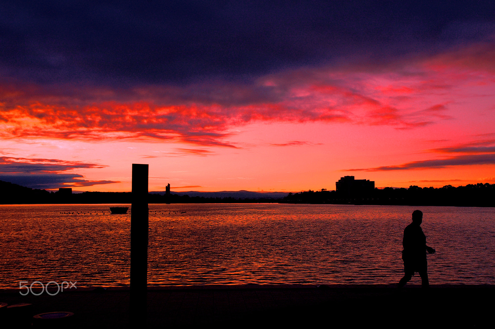 Pentax K100D + Sigma 18-125mm F3.8-5.6 DC HSM sample photo. Lakeside photography