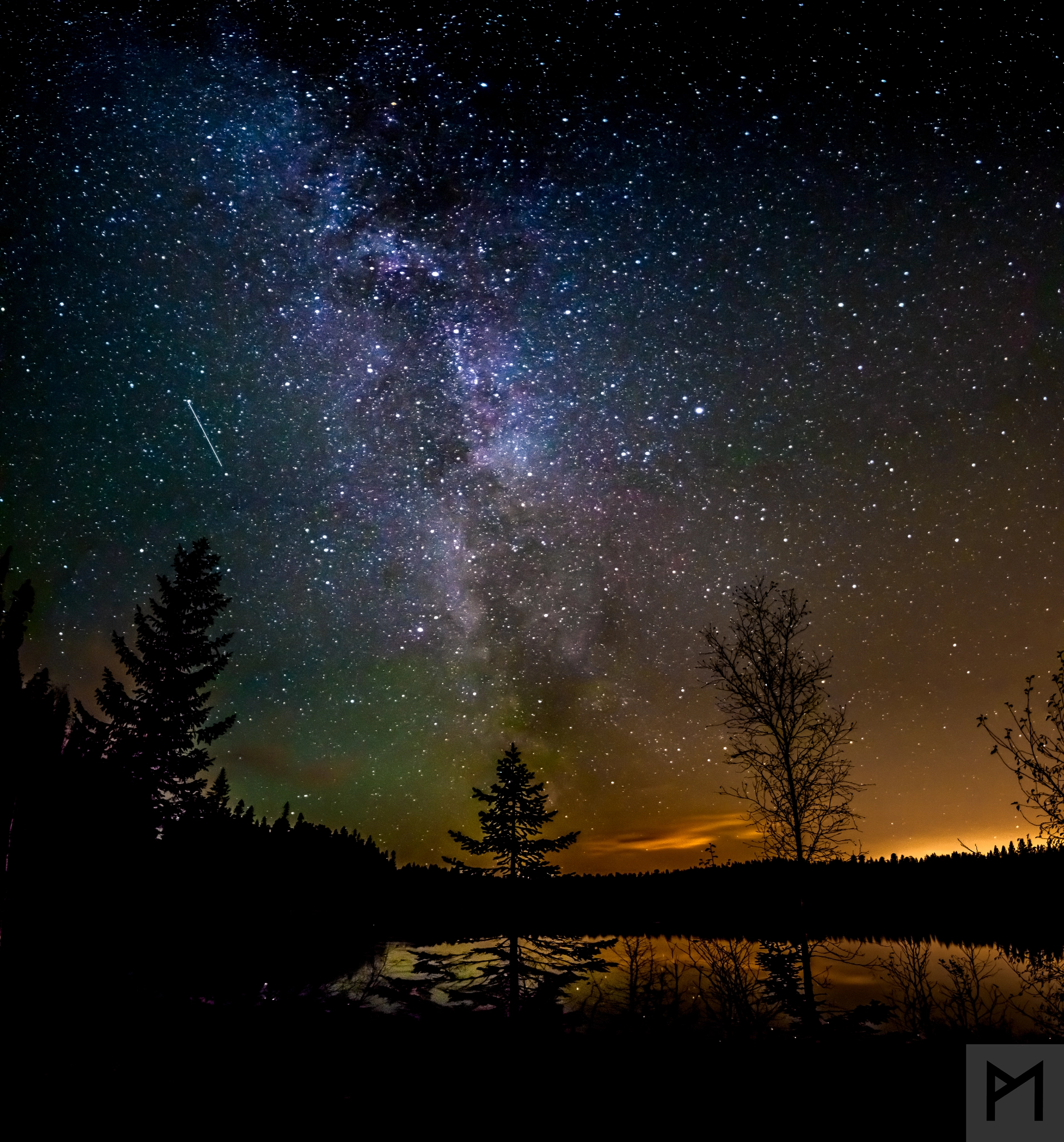 Samyang 14mm F2.8 ED AS IF UMC sample photo. Milky way in norway photography