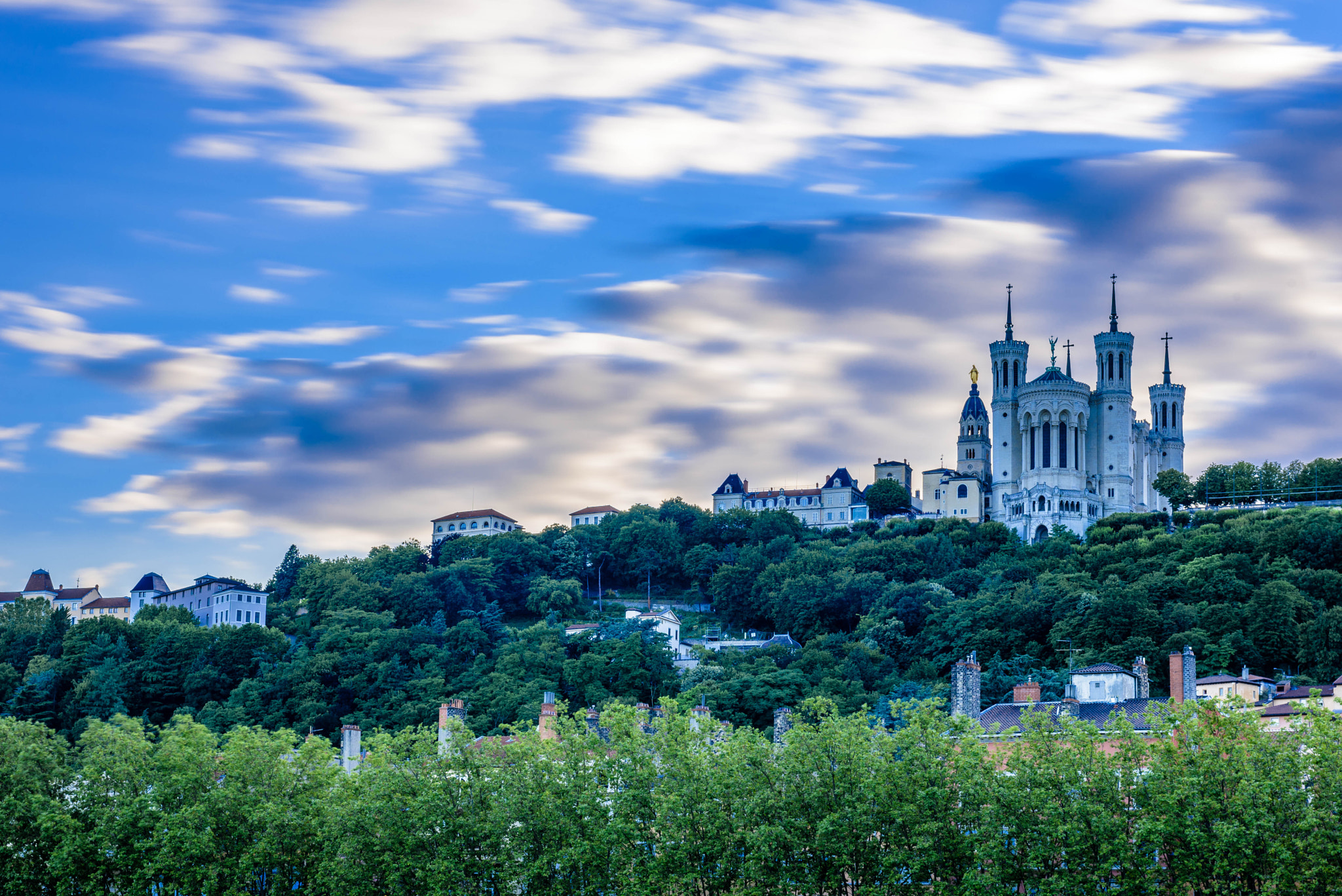 Basilica of Notre-Dame, Fourviere Hill in Lyon