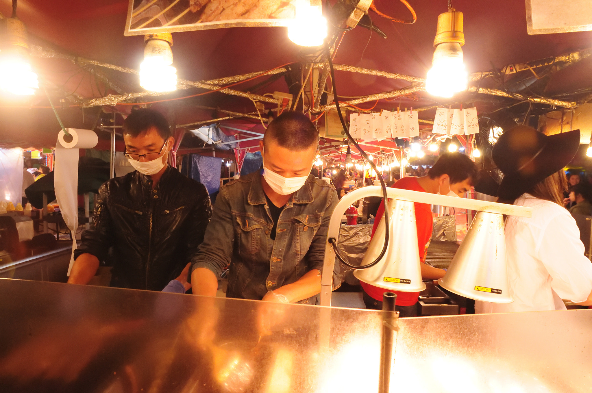 Nikon D300 sample photo. Nightmarket photography