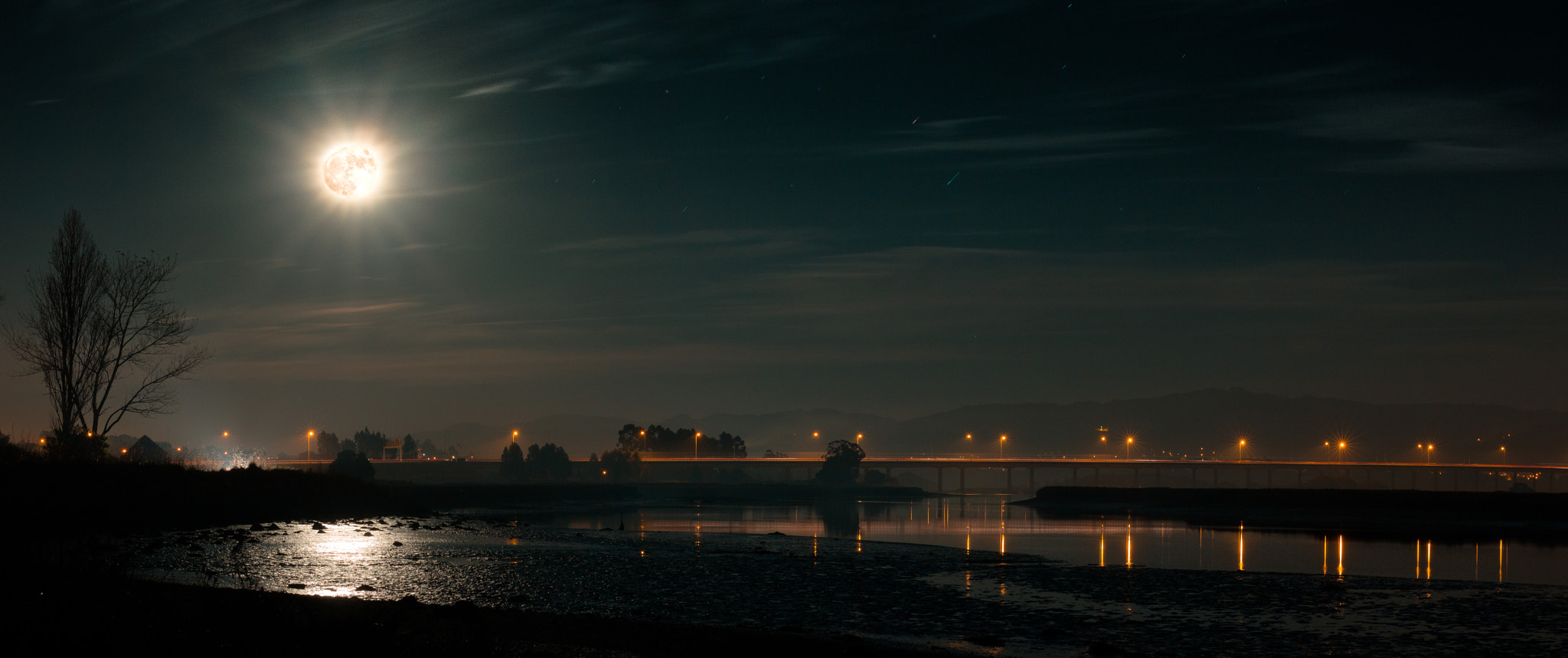 Sigma 50mm F1.4 EX DG HSM sample photo. Super moon photography