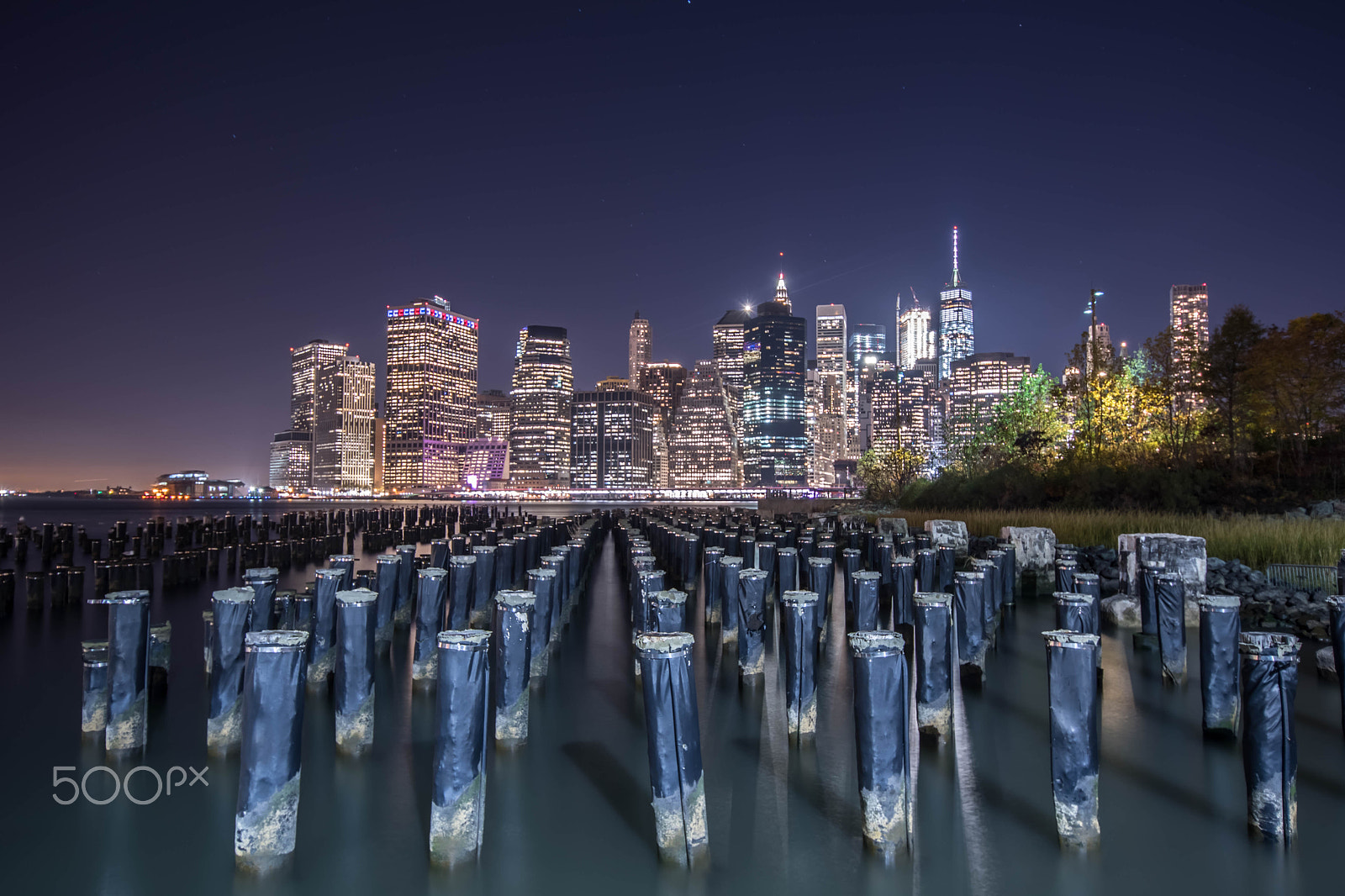 Nikon D500 sample photo. Brooklyn bridge park photography