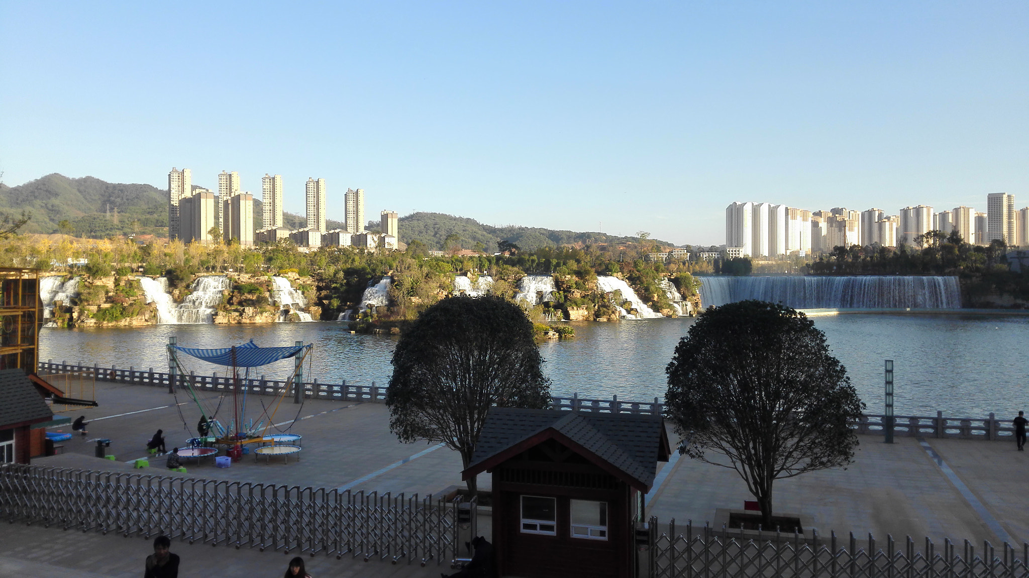 HUAWEI H60-L01 sample photo. 落日余晖昆明湖 photography