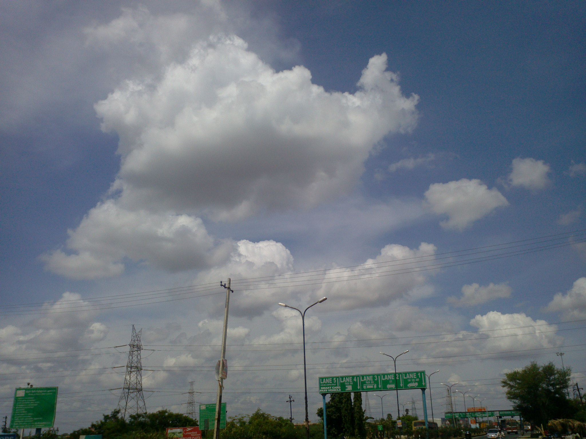 LG Optimus 2X sample photo. Clouds photography