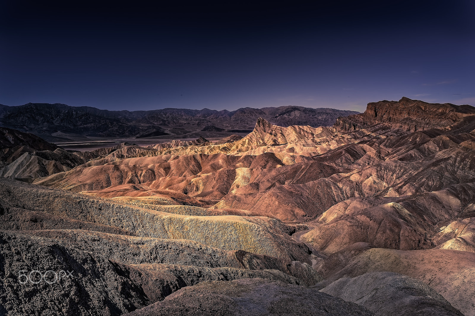 Canon EF 24-70mm F4L IS USM sample photo. Zabriskie point view photography