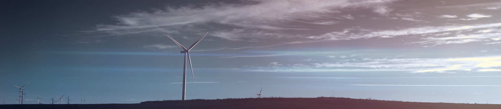 Sigma 85mm F1.4 EX DG HSM sample photo. Wind power panorama photography