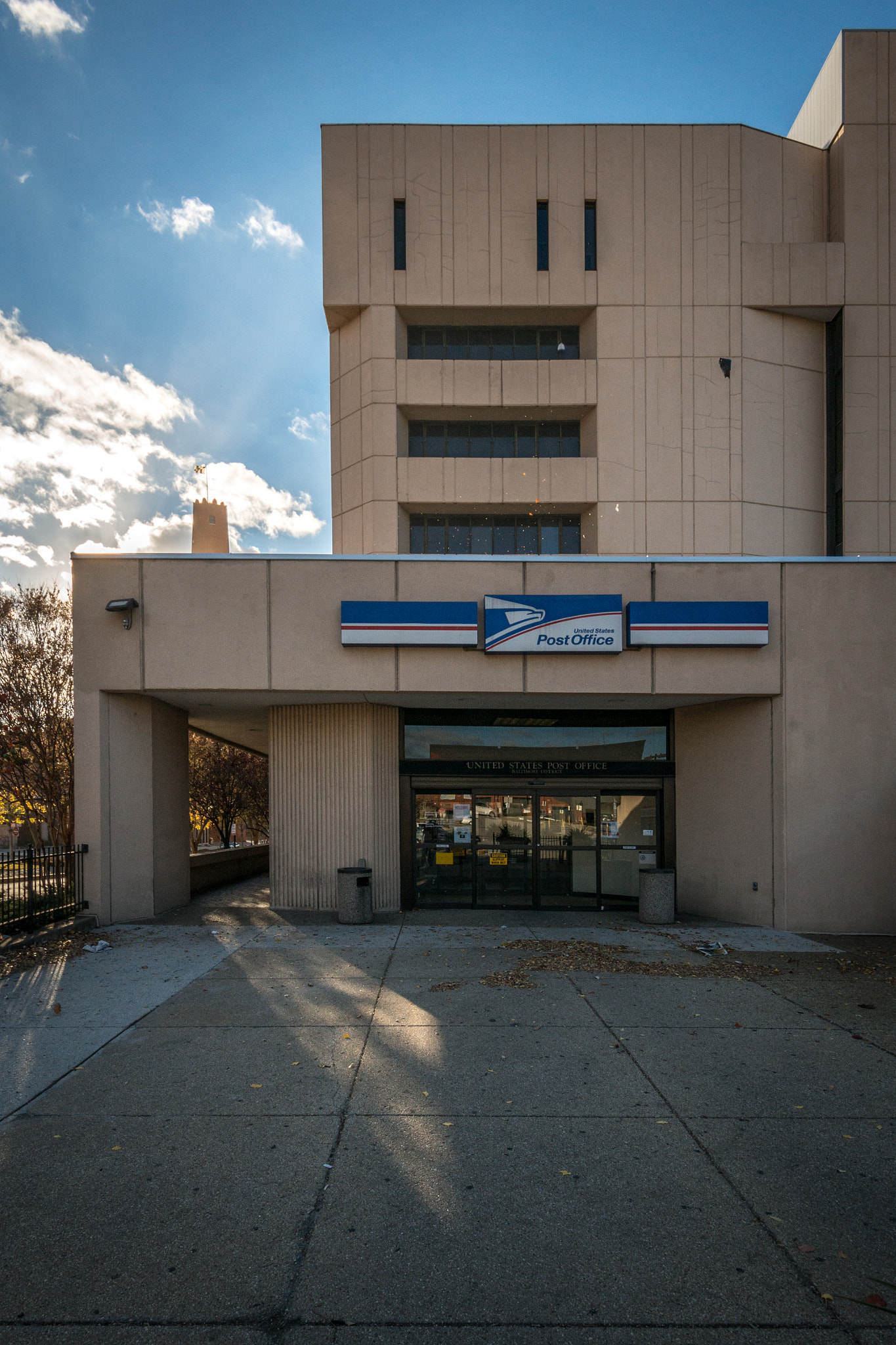 Nikon D800 sample photo. Baltimore md. post office photography