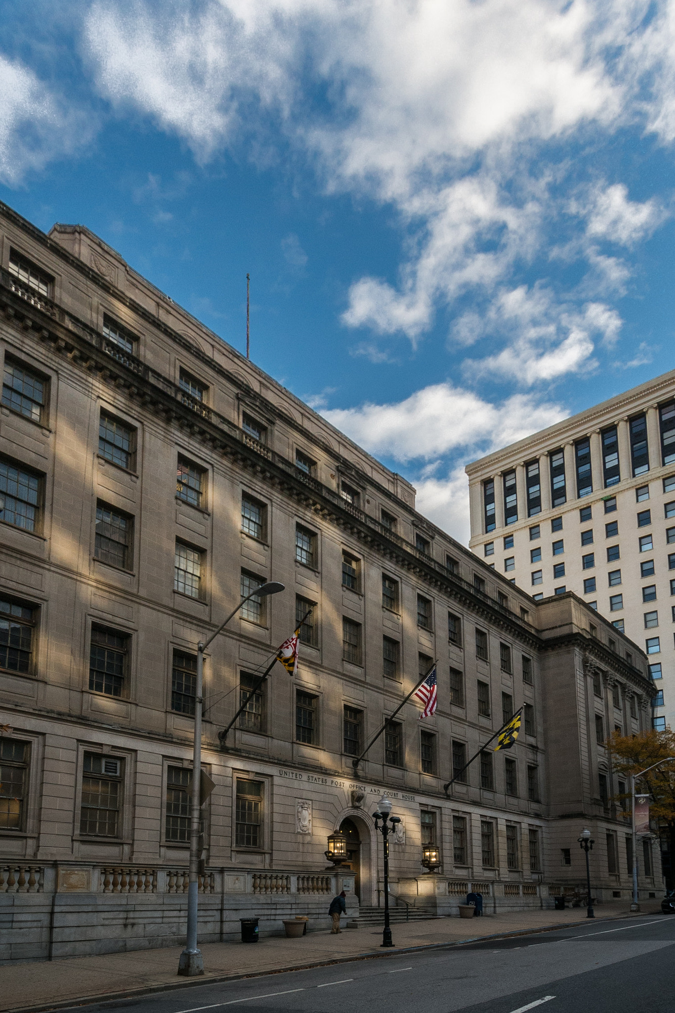 Nikon D800 sample photo. Baltimore md. post office photography