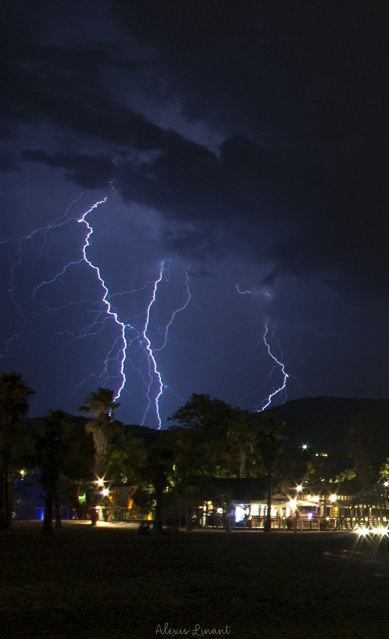 Pentax K110D sample photo. Storm south of france photography