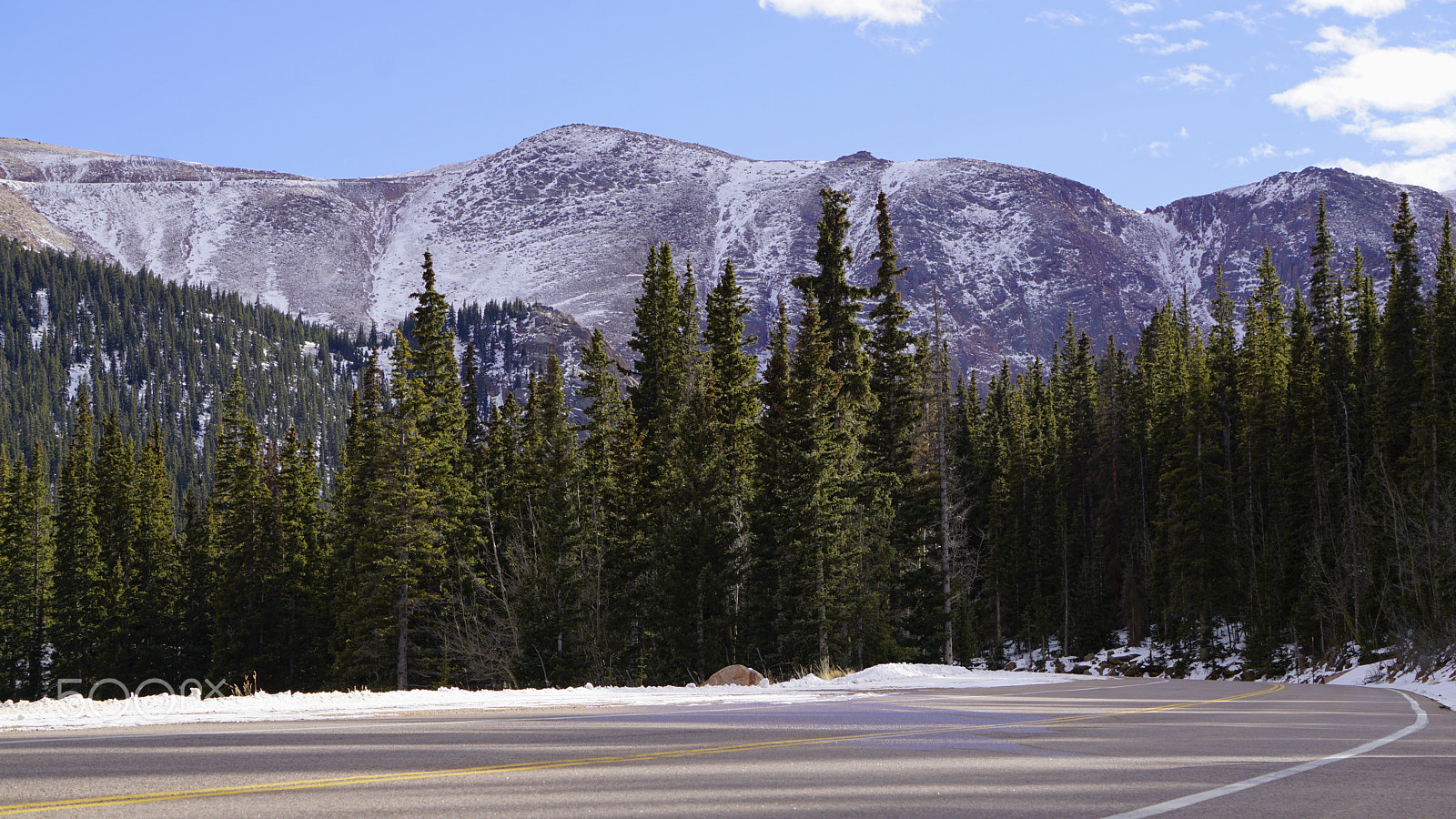 Sony a5100 sample photo. Mountain highway photography