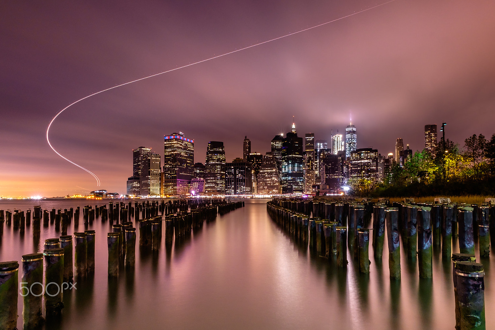 Fujifilm X-T10 sample photo. Nightscape manhattan, nyc photography