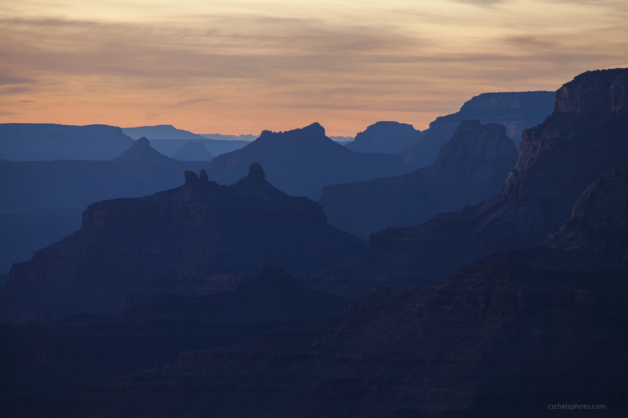 Canon EF 100-300mm f/5.6L sample photo. Grand canyon layers photography
