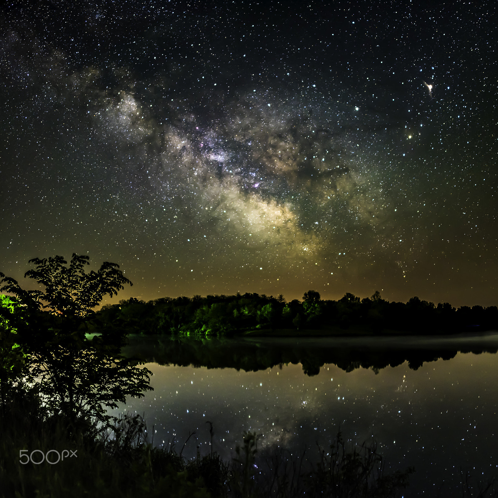 Samyang 12mm F2.8 ED AS NCS Fisheye sample photo. Milky way over bob white state park photography