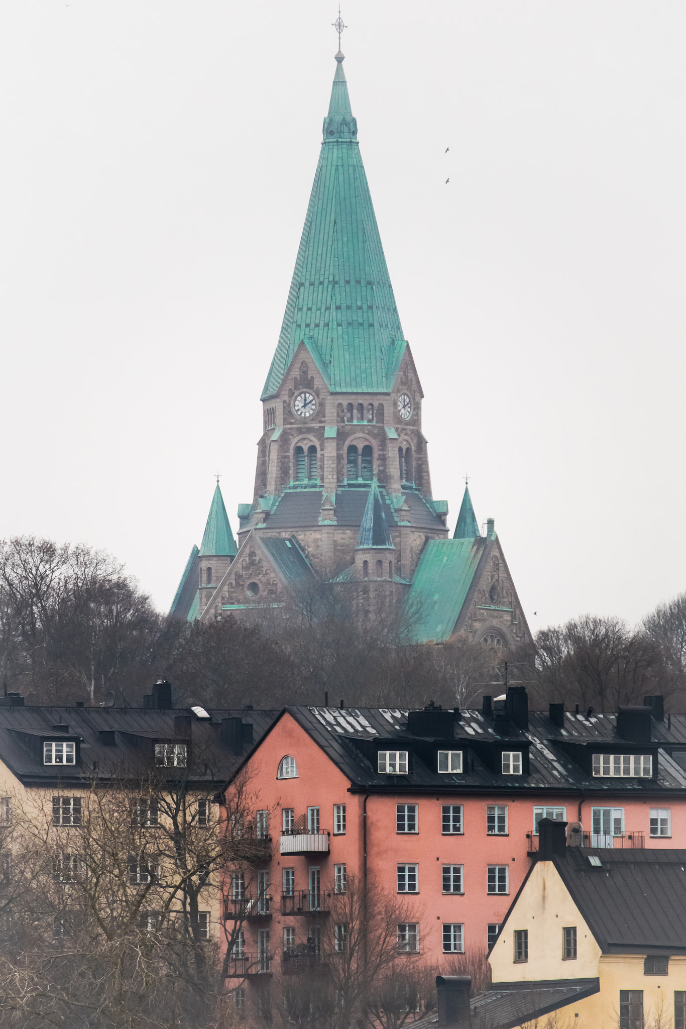 Canon EOS M3 + Canon EF-S 55-250mm F4-5.6 IS STM sample photo. Stockholm - sofia kyrka photography