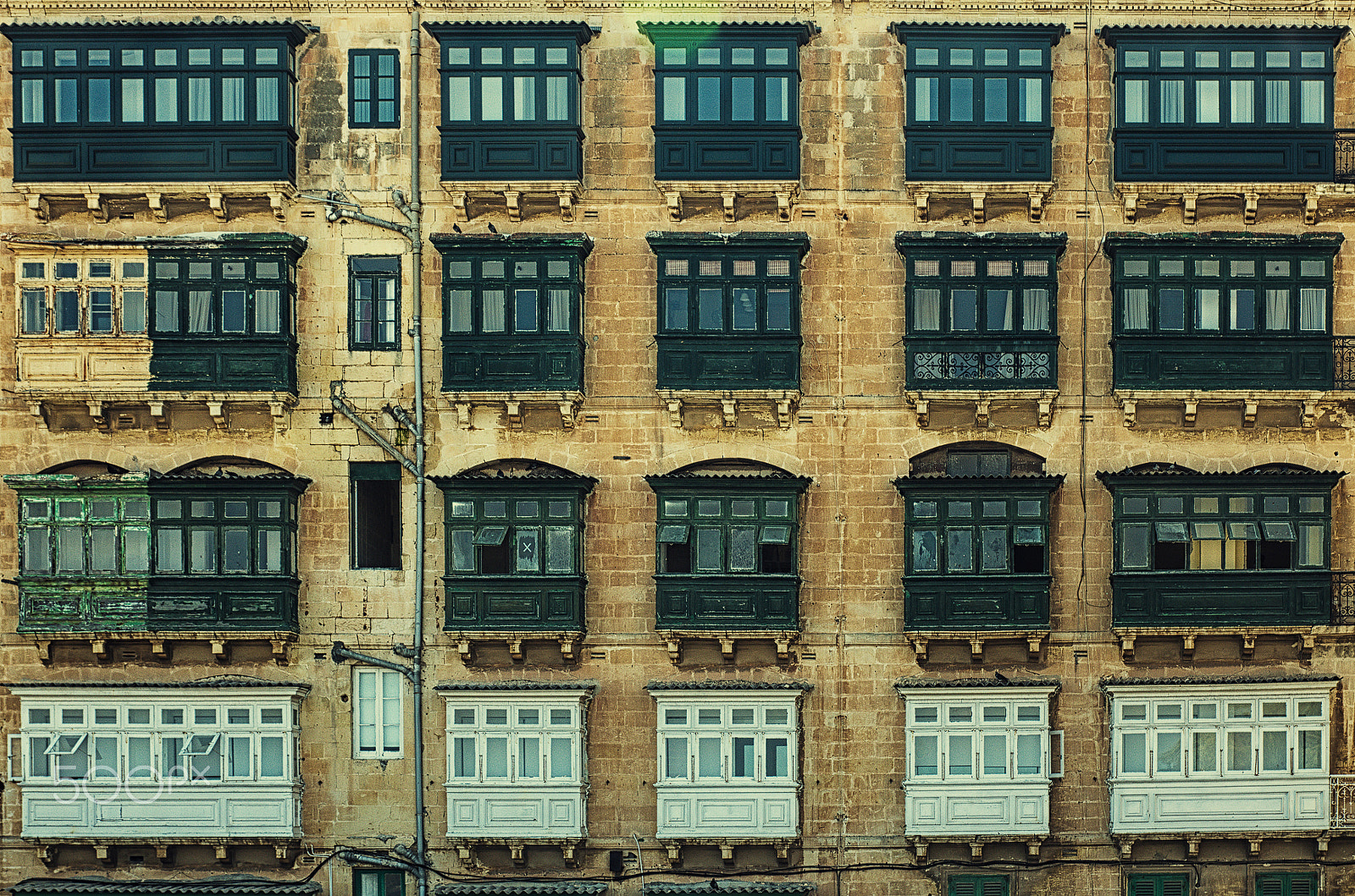 Pentax K-5 II sample photo. Balconies photography