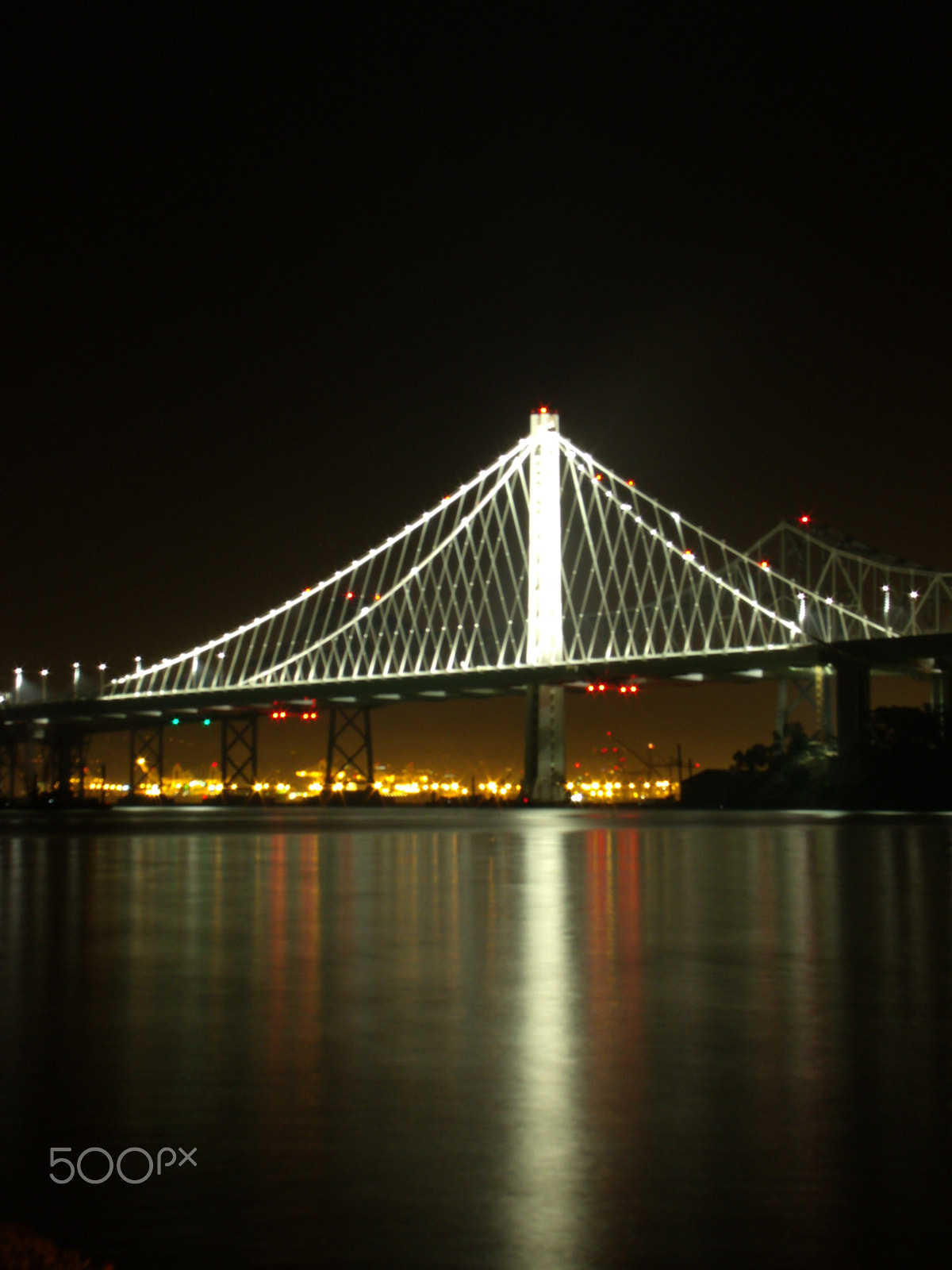 GENERAL IMAGING CO. X400 sample photo. Oakland bay bridge photography