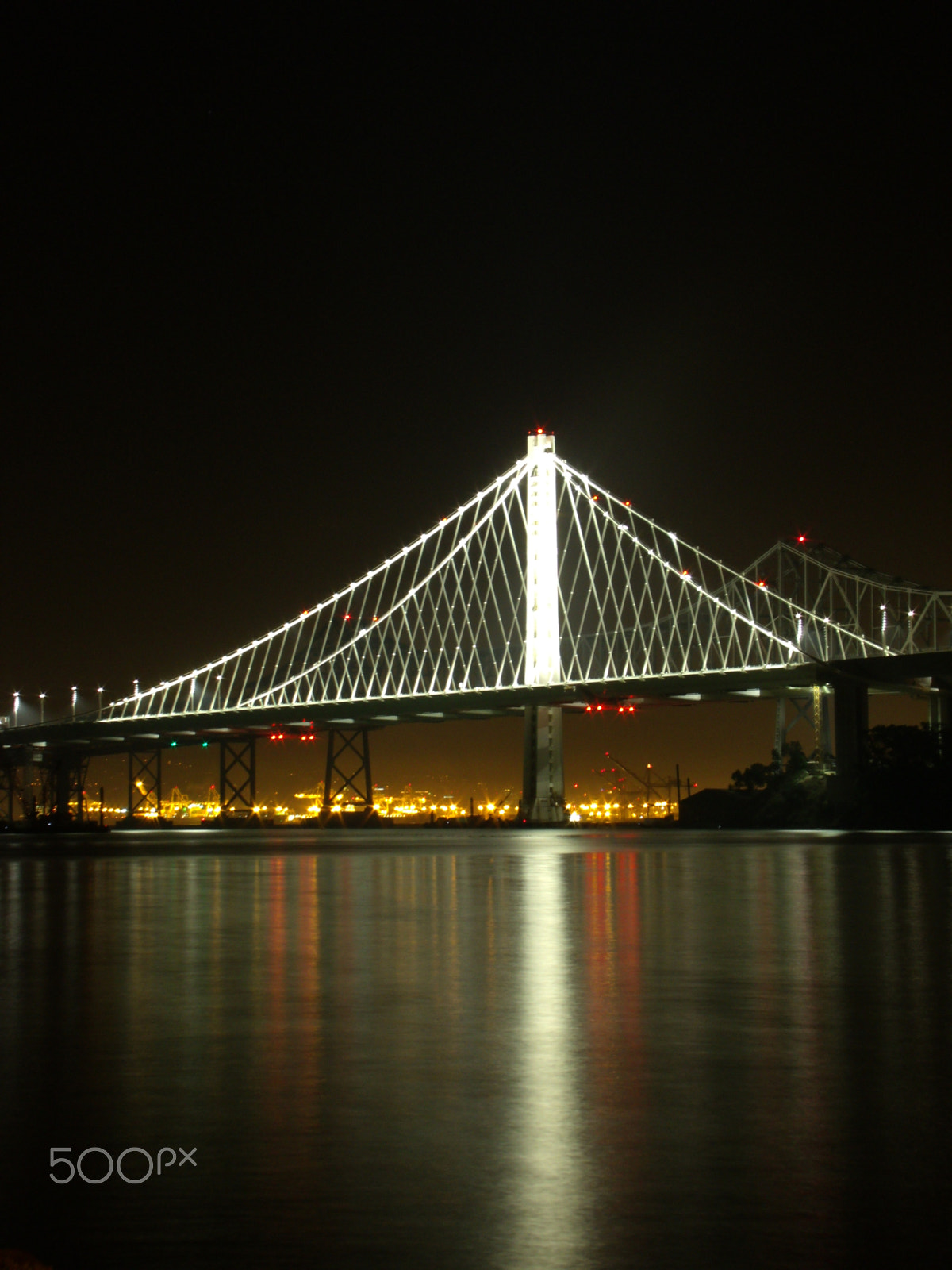 GENERAL IMAGING CO. X400 sample photo. Oakland bay bridge photography