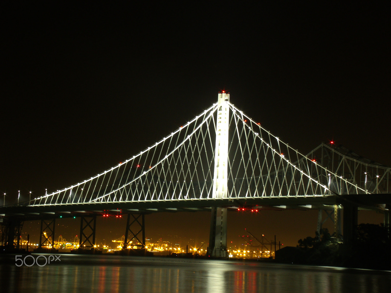 GENERAL IMAGING CO. X400 sample photo. Oakland bay bridge photography