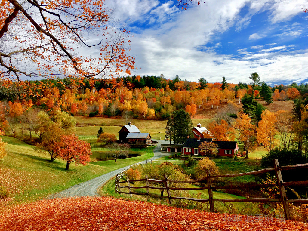 Beautiful - Sleepy Hollow Farm ( Vermont) by Jodie Chin on 500px.com