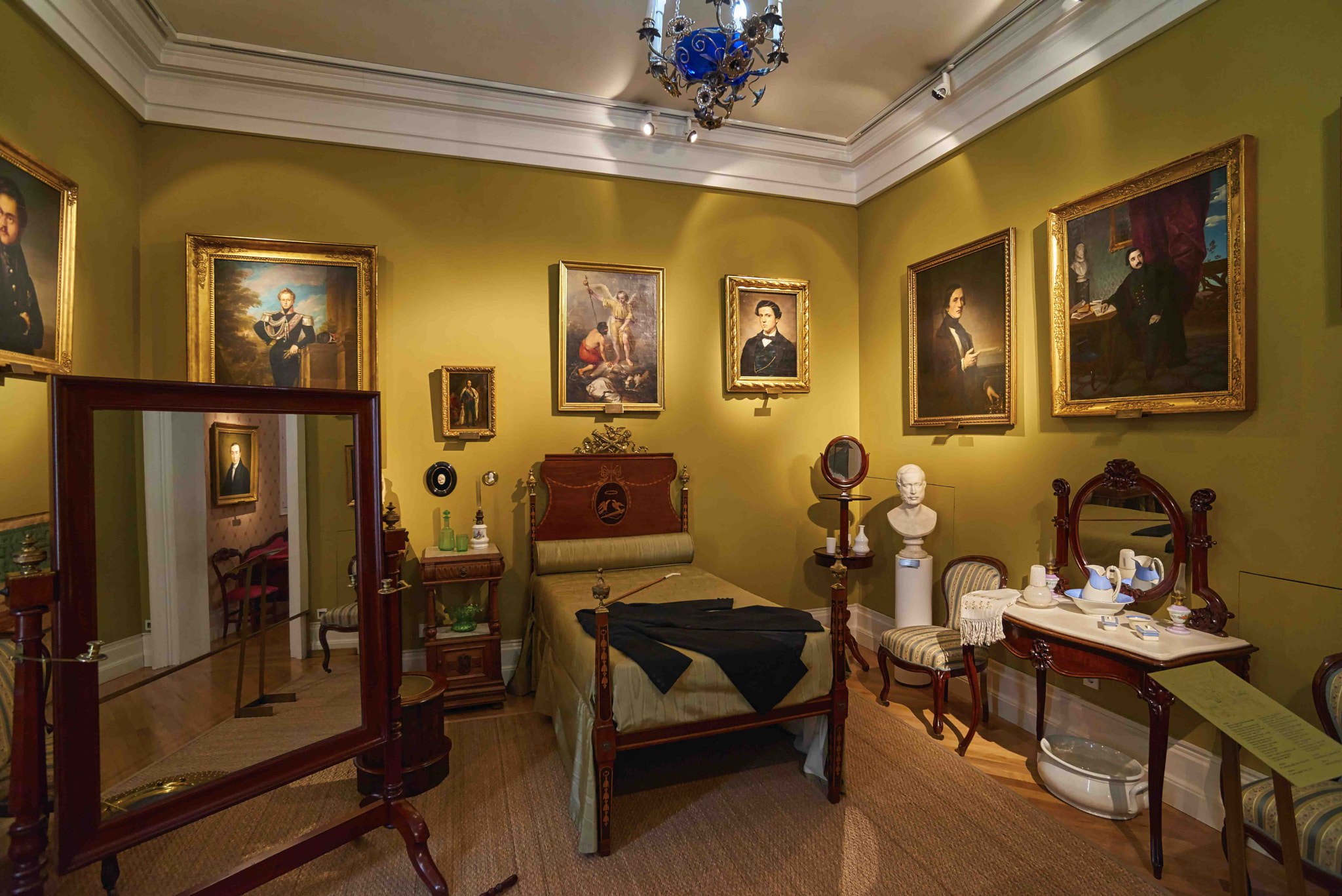 Dormitorio masculino - Museo del Romanticismo