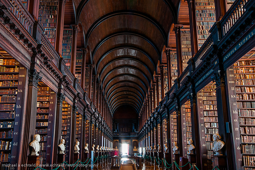 The Old Library at Trinity College Dublin by Michael Echteld / 500px