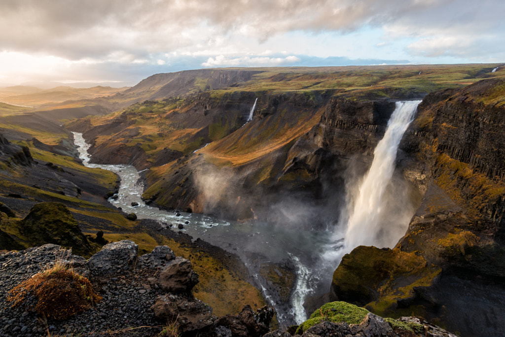 Haifoss Iceland by Dale Johnson on 500px.com