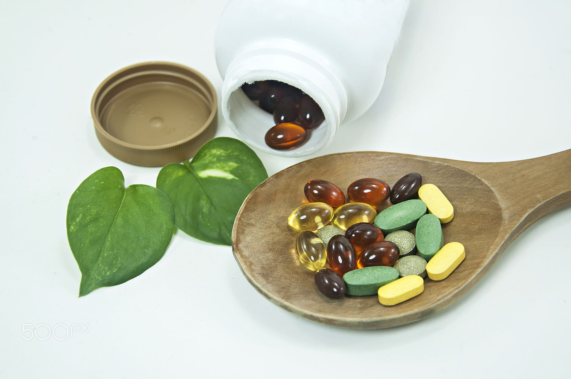 Vitamins herb for beauty skin and healthy