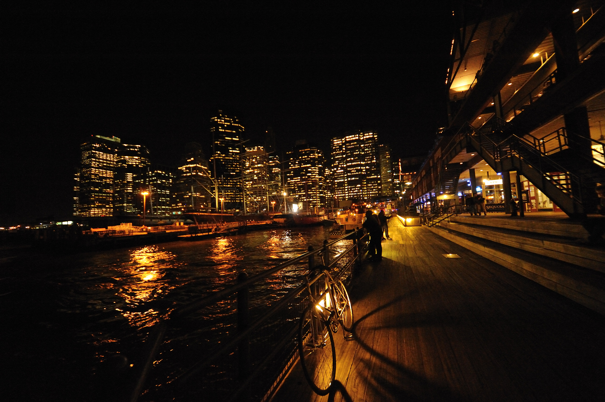 Pier 17 (New York City) by night by Michael FRANCHITTI Photo 18627139 / 500px