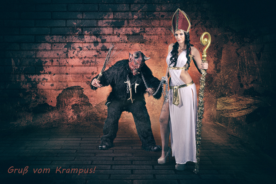 Der Krampus und der Nikolaus