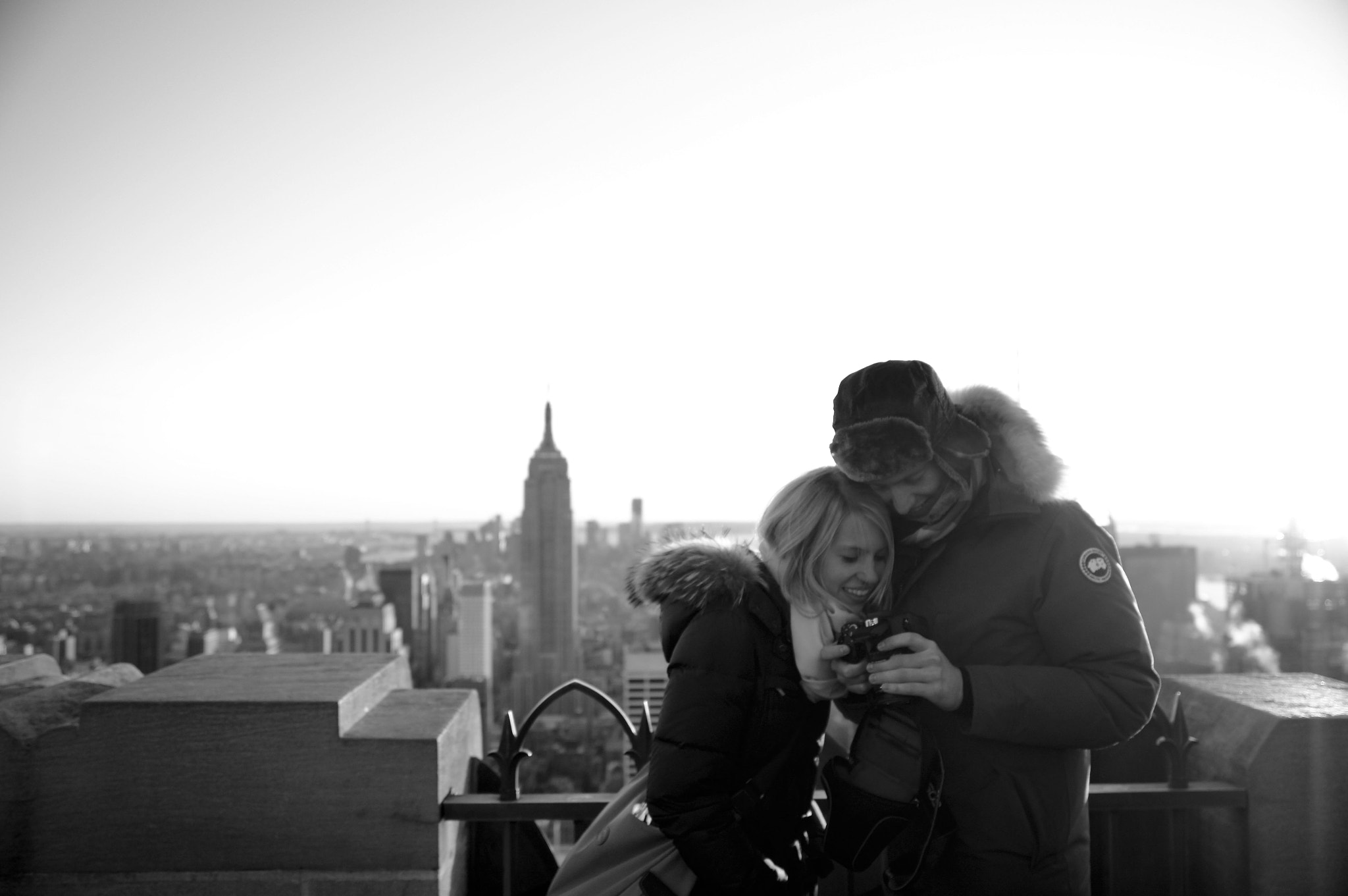 Sony SLT-A35 sample photo. Couple in nyc photography