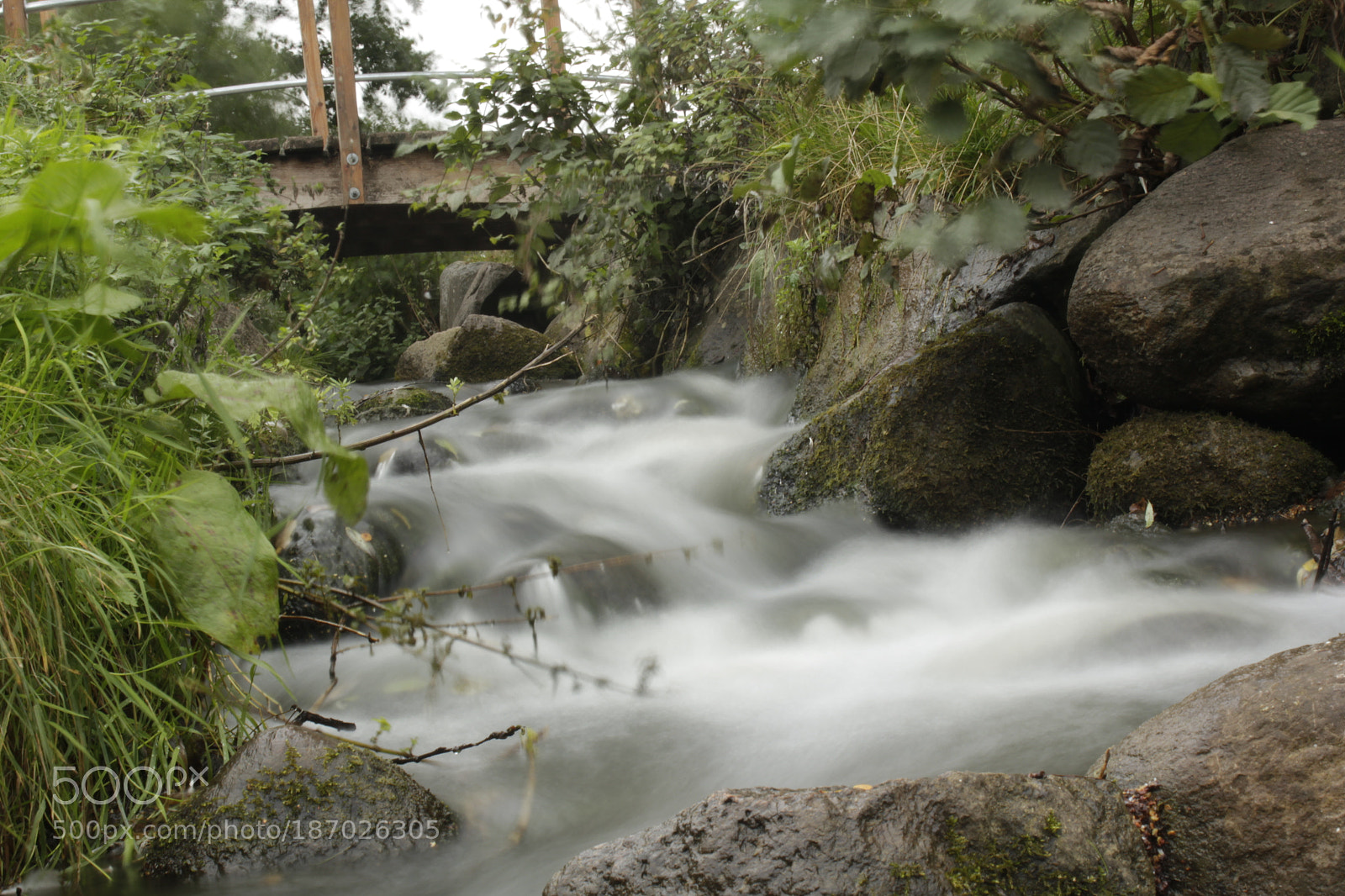 Canon EF-S 18-55mm F3.5-5.6 IS sample photo. Park waterfall photography