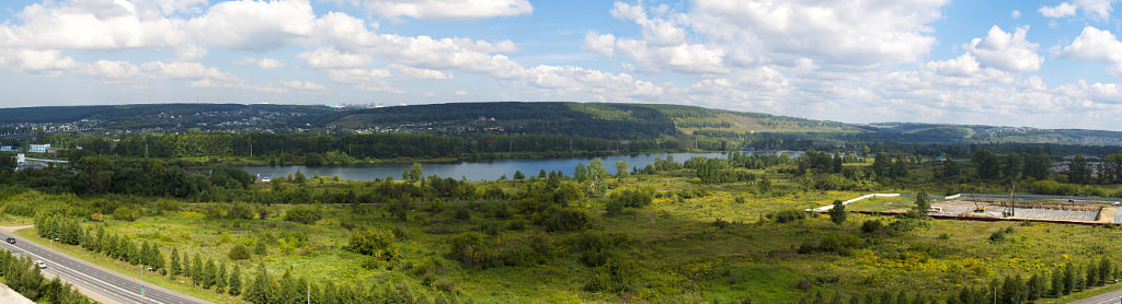 panorama from 13th floor window