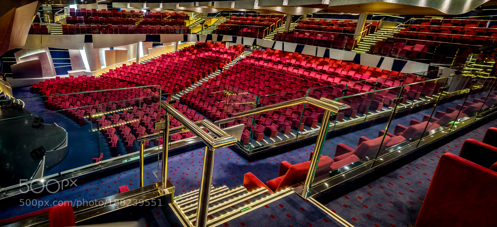 Olympus OM-D E-M10 sample photo. Msc splendida theatre photography