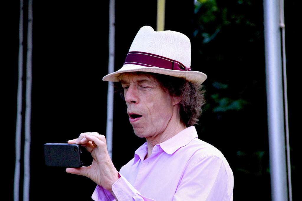 Mick Jagger...selfie or not? by Maurice Samuel / 500px