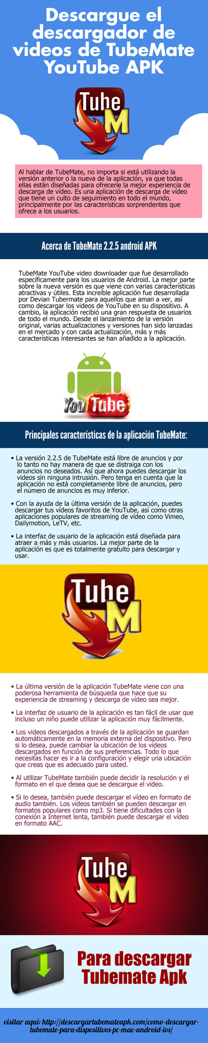 Descargue el descargador de videos de TubeMate YouTube APK