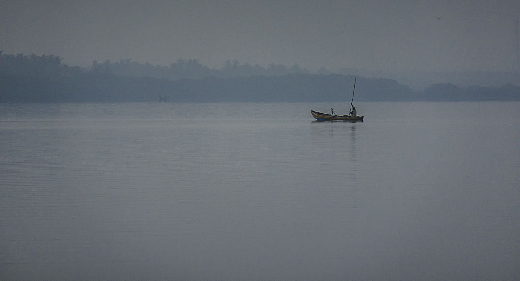 Fishing Boat in the Morning, Puttalam Lagoon by Son of the Morning Light on 500px.com
