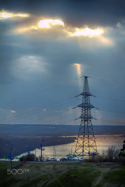 transmission towers by Nick Patrin on 500px.com