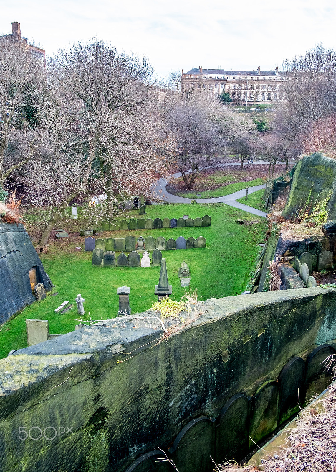 Fujifilm X-Pro1 + Fujifilm XC 16-50mm F3.5-5.6 OIS II sample photo. Grave yard, anglican cathedral, liverpool photography