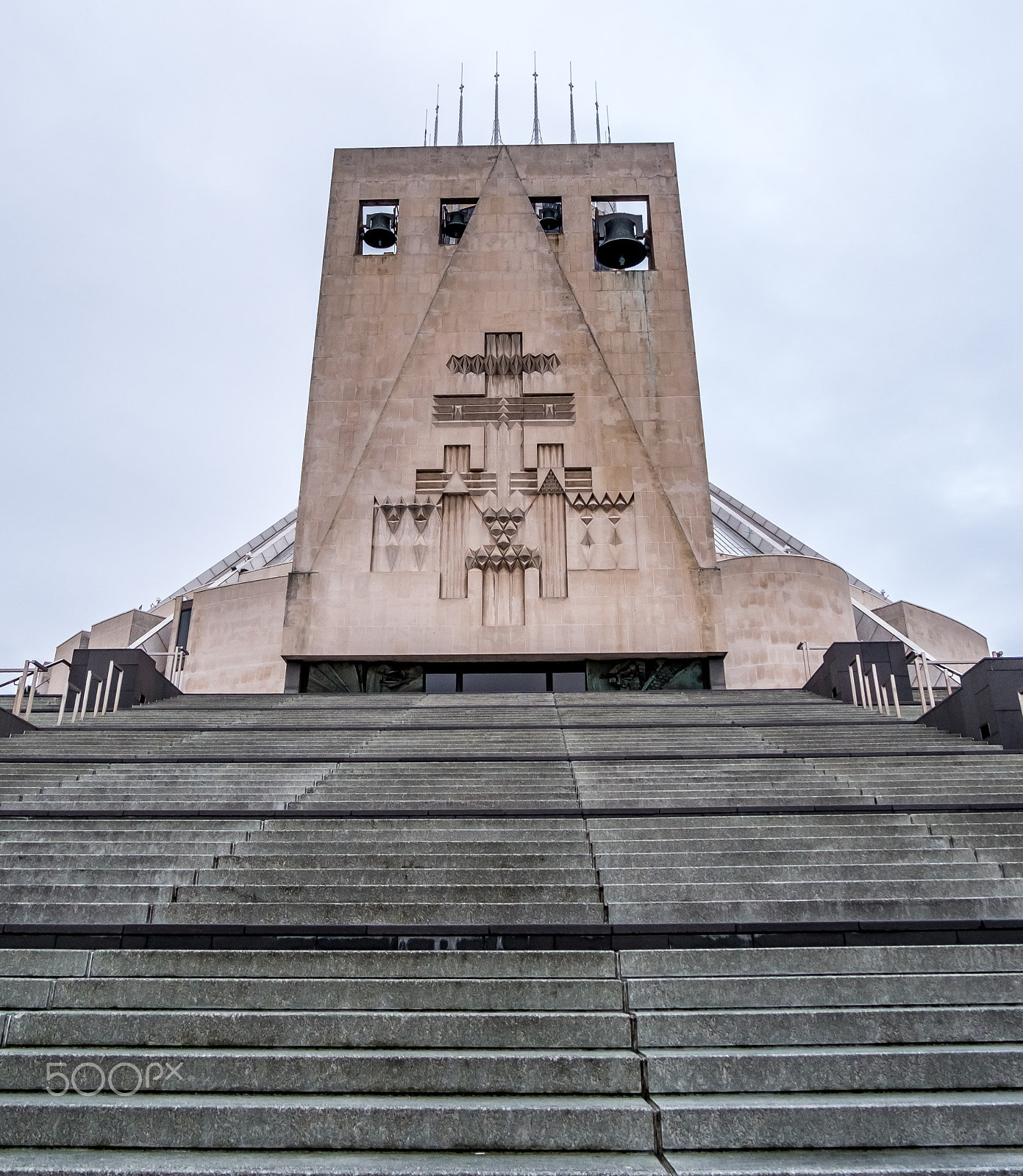 Fujifilm X-Pro1 + Fujifilm XC 16-50mm F3.5-5.6 OIS II sample photo. Catholic cathedral, liverpool photography