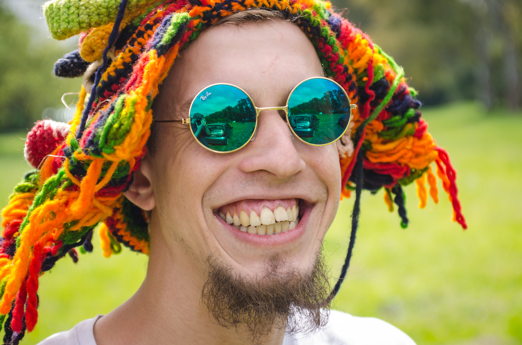 AF Zoom-Nikkor 28-85mm f/3.5-4.5 sample photo. Colorful portrait photography
