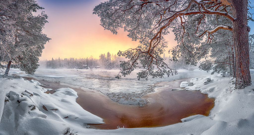 December sunset by Mikko Leinonen on 500px.com