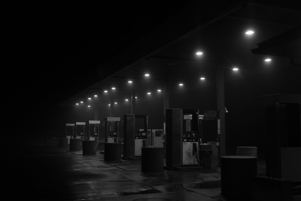 Gas Station by Daegan Lunsford on 500px.com