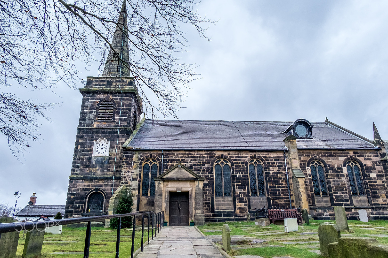 Fujifilm X-Pro1 + Fujifilm XC 16-50mm F3.5-5.6 OIS II sample photo. St cuthberts church, church town southport photography