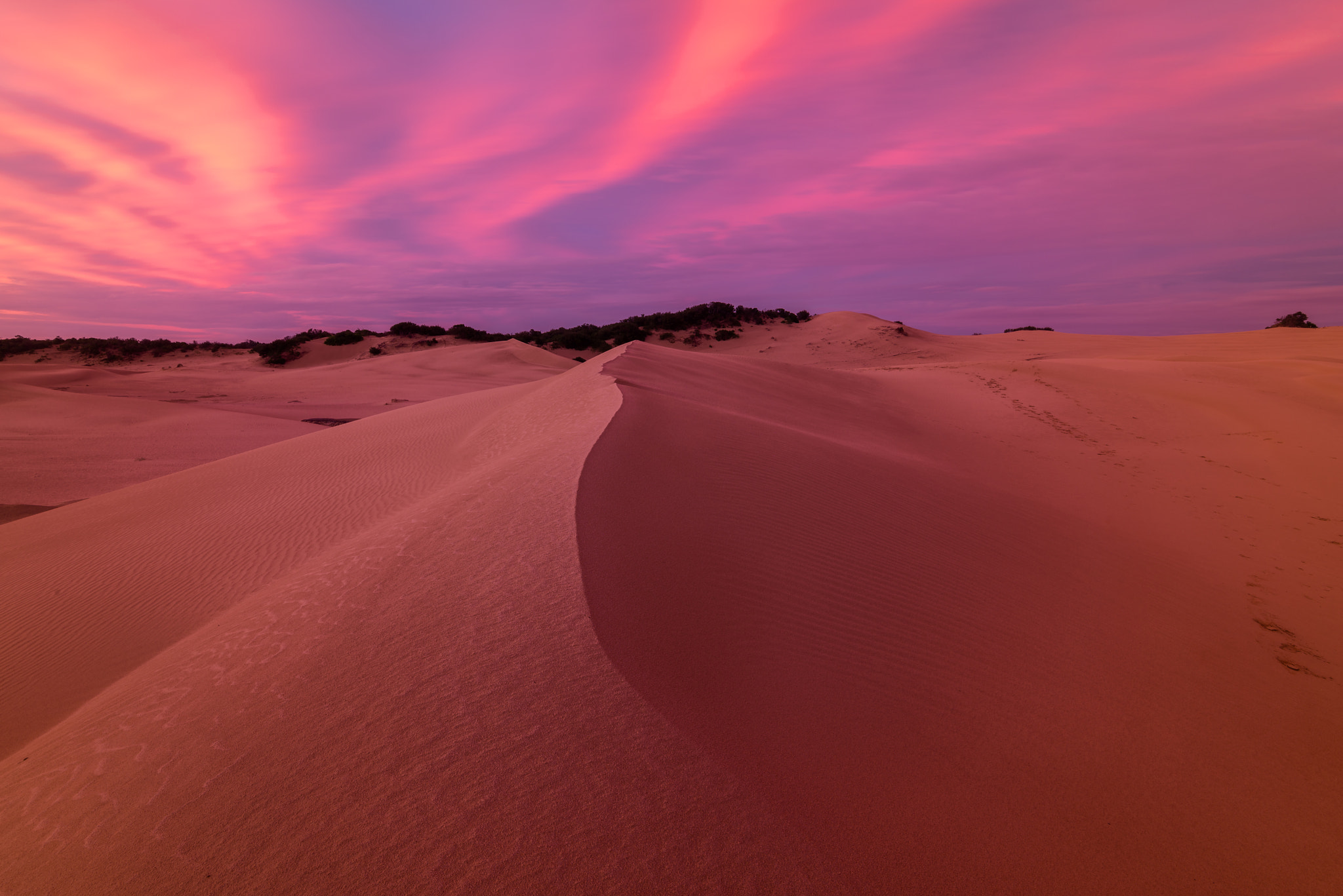 Tokina AT-X 16-28mm F2.8 Pro FX sample photo. Sand dunes at sunset peak photography